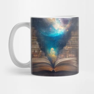 The universe inside a book Mug